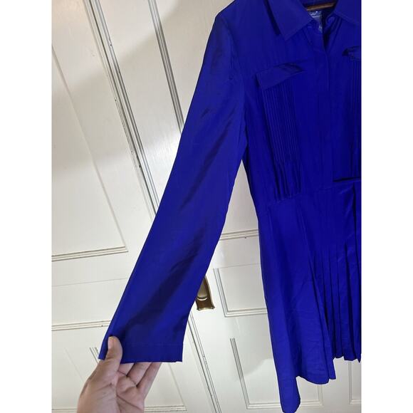 J. Peterman Cobalt Blue Midi Dress - Picture 4 of 12